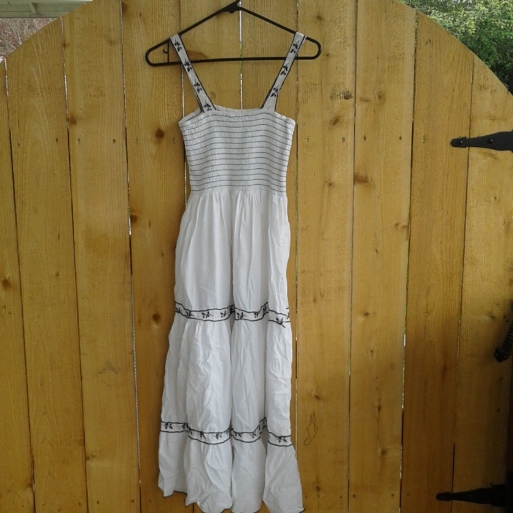 Ruby n Style long white dress free a size